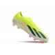 Crampons adidas X Crazyfast.1 FG Laceless Jaune Solaire Equipe Noir Blanc