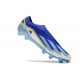 adidas X Crazyfast.1 FG Laceless Messi Bleu Lucide Eclat de Bleu Blanc