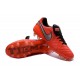 Chaussures Cuir de Kangourou Nouveau 2016 Nike Tiempo Legend VI FG Orange Blanc