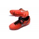 Chaussures Cuir de Kangourou Nouveau 2016 Nike Tiempo Legend VI FG Orange Blanc