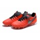 Chaussures Cuir de Kangourou Nouveau 2016 Nike Tiempo Legend VI FG Orange Blanc