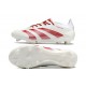 adidas Predator Elite FG Blanc Rouge
