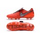 Chaussures Cuir de Kangourou Nouveau 2016 Nike Tiempo Legend VI FG Orange Blanc
