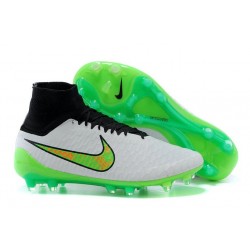 Nike Meilleurs Crampons Moulés Magista Obra FG Homme Blanc Volt Noir