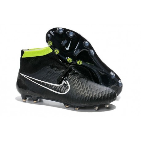 Chaussures de Football Nouveau Nike Magista Obra FG Noir Volt