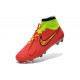 Chaussures de Football Nouveau Nike Magista Obra FG Rouge Volt Or