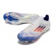adidas F50+ Elite FG Nouvelles Advancement - Blanc Bleu Rouge 