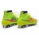 Chaussures de Football Nouveau Nike Magista Obra FG Volt Hyper Rouge