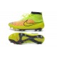 Chaussures de Football Nouveau Nike Magista Obra FG Volt Hyper Rouge
