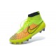 Chaussures de Football Nouveau Nike Magista Obra FG Volt Hyper Rouge