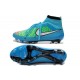 Nike Meilleurs Crampons Moulés Magista Obra FG Homme Bleu Vert Blanc