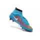 Nike Meilleurs Crampons Moulés Magista Obra FG Homme Bleu Vert Blanc