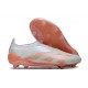 Crampons adidas Predator Elite Laceless FG Bleu Très Pâle Orange