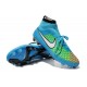Nike Meilleurs Crampons Moulés Magista Obra FG Homme Bleu Vert Blanc