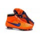 Chaussures de Football Nouveau Nike Magista Obra FG Orange Violet