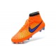 Chaussures de Football Nouveau Nike Magista Obra FG Orange Violet
