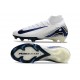 Crampon Nike Zoom Mercurial Superfly X Elite FG Blanc Bleu