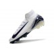 Crampon Nike Zoom Mercurial Superfly X Elite FG Blanc Bleu