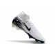 Crampon Nike Zoom Mercurial Superfly X Elite FG Blanc Bleu