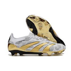 adidas Predator Elite FG Or Blanc Gris