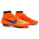 Chaussures de Football Nouveau Nike Magista Obra FG Orange Violet