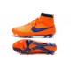 Chaussures de Football Nouveau Nike Magista Obra FG Orange Violet