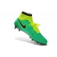 Chaussures de Football Nouveau Nike Magista Obra FG Vert Noir