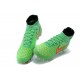 Chaussures de Football Nouveau Nike Magista Obra FG Vert Orange