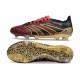 adidas Predator Elite FG Rouge Lucide Or Noir
