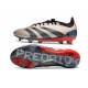 adidas Predator Elite FG Platin Métallique Noir Aurore Carbone
