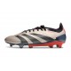 adidas Predator Elite FG Platin Métallique Noir Aurore Carbone