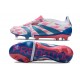 adidas Predator Elite Tongue FG Blanc Ftwr Bleu Solaire Rose Solaire