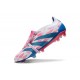 adidas Predator Elite Tongue FG Blanc Ftwr Bleu Solaire Rose Solaire