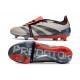 Crampons adidas Predator Elite FT FG Platin Métallique Noir Aurore Carbone