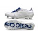 Crampons adidas Predator Elite FT FG Blanc Argent Métallique Royal Vif