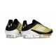 Chaussure adidas F50+ Laceless FG X Messi Doré Noir Blanc 
