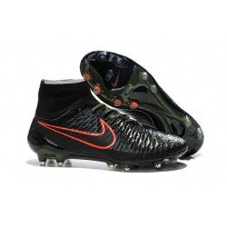 Nike Meilleurs Crampons Moulés Magista Obra FG Homme Noir Vert Rouge