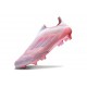 Chaussure adidas F50+ Laceless FG Rose Blanc
