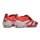 adidas Predator Elite Foldover Tongue FG Rouge Lucide Blanc Noir