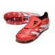 adidas Predator Elite Foldover Tongue FG Rouge Lucide Blanc Noir