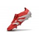 adidas Predator Elite Foldover Tongue FG Rouge Lucide Blanc Noir