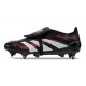 adidas Predator Elite Foldover Tongue FG Noir Gris Quatre Rouge Lucide