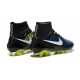 Chaussures de Football Nouveau Nike Magista Obra FG Noir Bleu Blanc