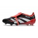 adidas Predator Elite Foldover Tongue FG X MOMENTS Noir Blanc Rouge Vif
