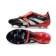 adidas Predator Elite Foldover Tongue FG X MOMENTS Noir Blanc Rouge Vif