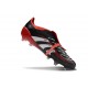 adidas Predator Elite Foldover Tongue FG X MOMENTS Noir Blanc Rouge Vif