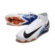 Nike Zoom Mercurial Superfly X Elite FG Blanc Bleu Noir