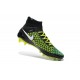 Chaussures de Football Nouveau Nike Magista Obra FG Noir Bleu Blanc