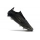 Crampons adidas F50 Elite Laceless FG Dark Spark - Noir Argenté Doré