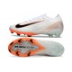 Nike Air Zoom Mercurial Vapor XVI Elite FG Blanc Noir Orange